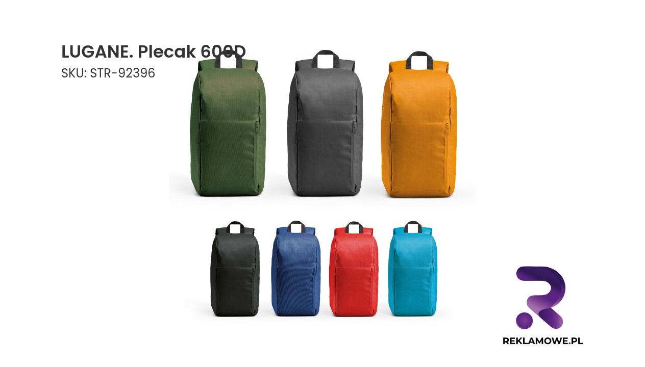 Plecak LUGANE wykonany z materiału 600D