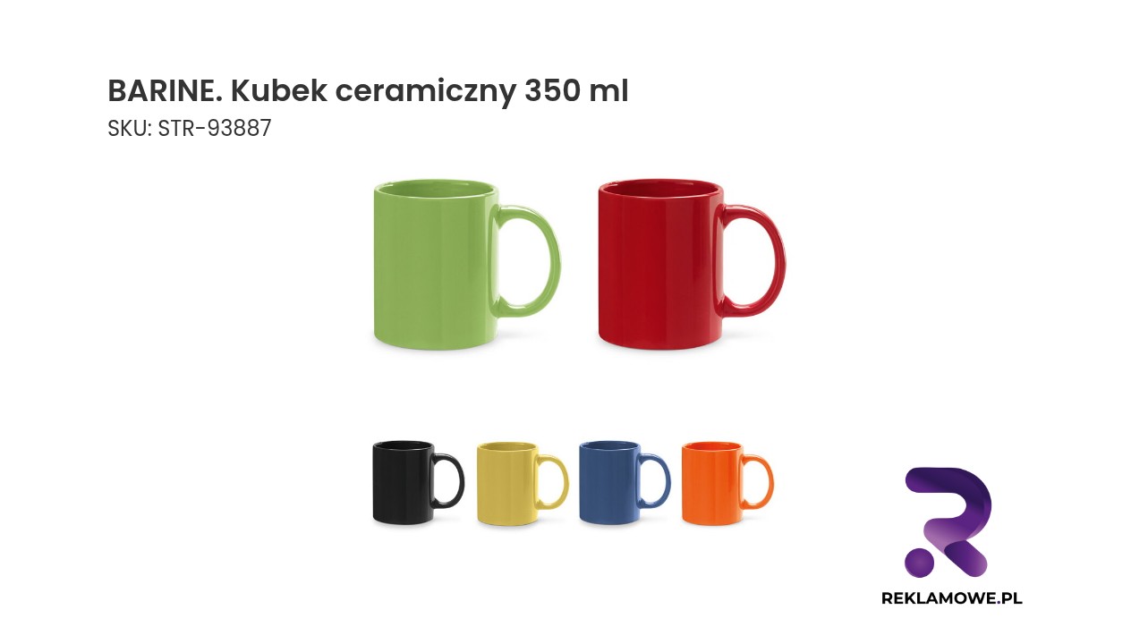 BARINE kubek ceramiczny 350 ml
