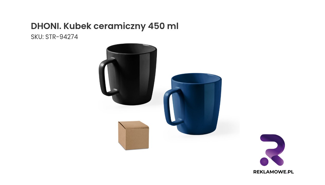 DHONI kubek ceramiczny 450 ml