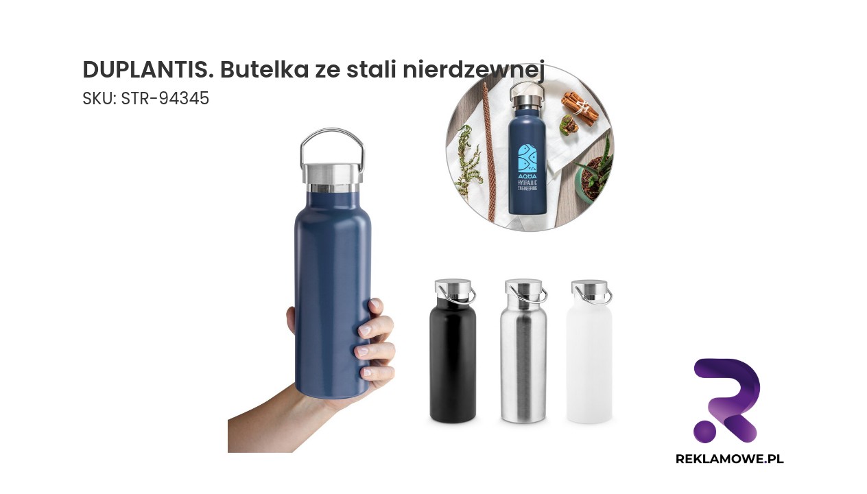 DUPLANTIS butelka ze stali nierdzewnej